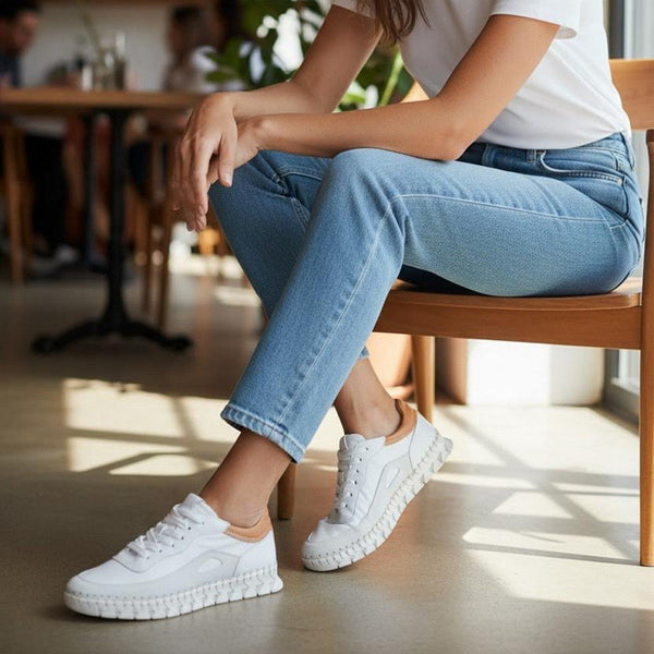 Pesso Adele White/Tan