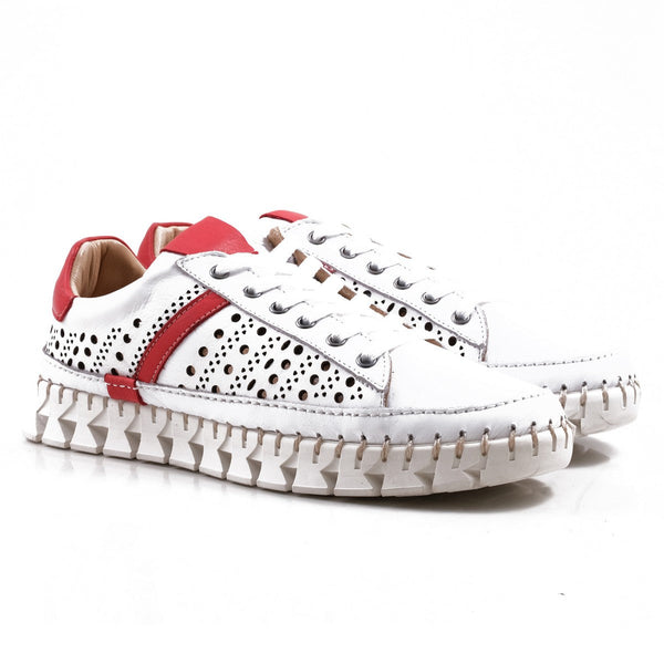 Pesso Addison White/Red