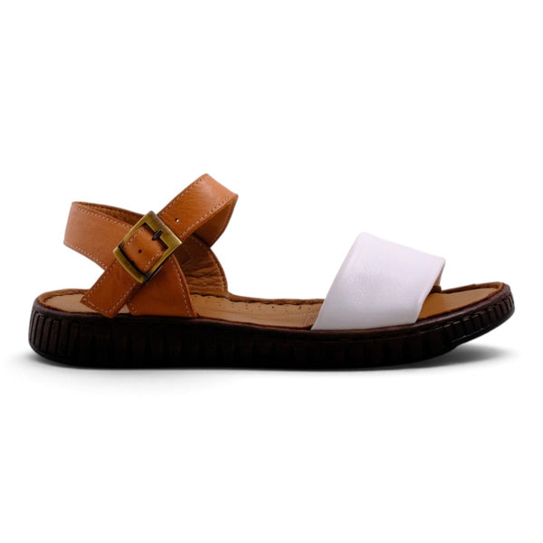 Pesso Greece White/Tan