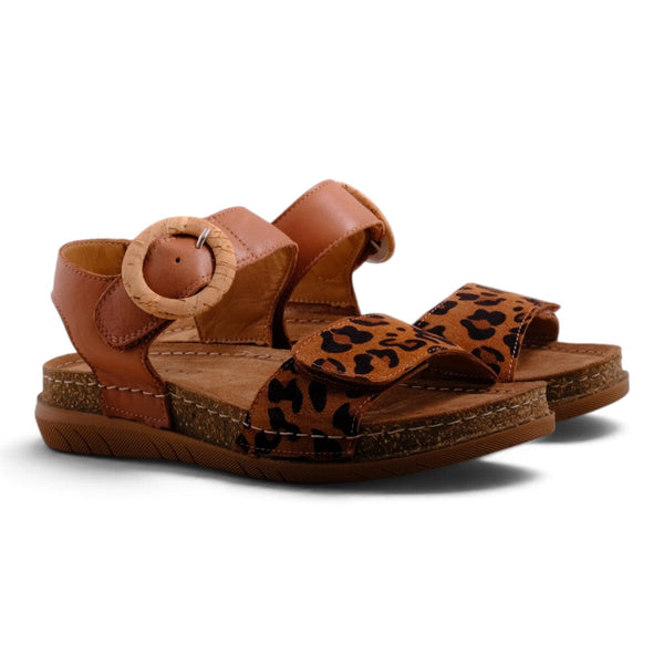 Pesso Blair Tan Leopard