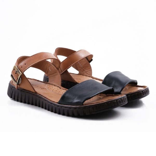 Pesso Greece Black/Tan