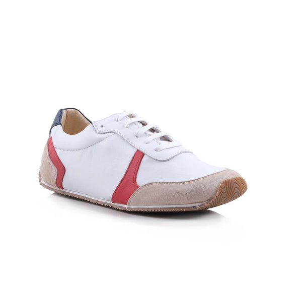 Pesso Lugana Beige/White/Red/Navy