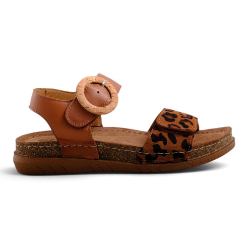 Pesso Blair Tan Leopard