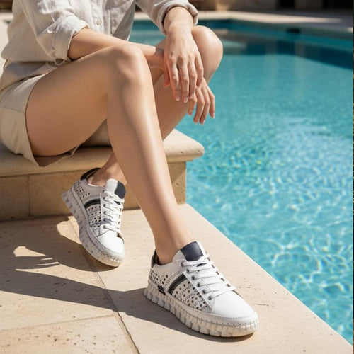 Pesso Addison White/Navy