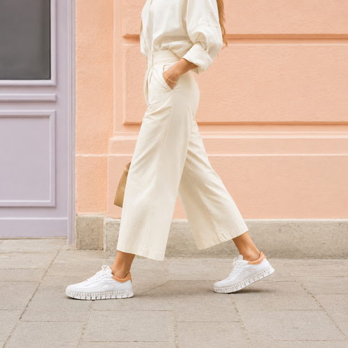 Pesso Adele White/Tan