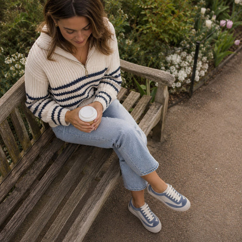 Pesso Botide Denim/Cream