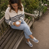 Pesso Botide Denim/Cream