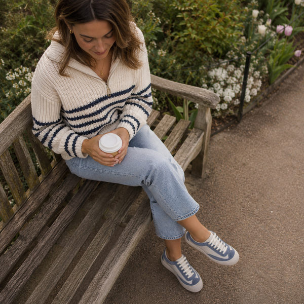 Pesso Botide Denim/Cream