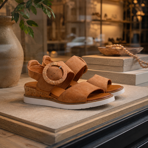 Pesso Cork Tan